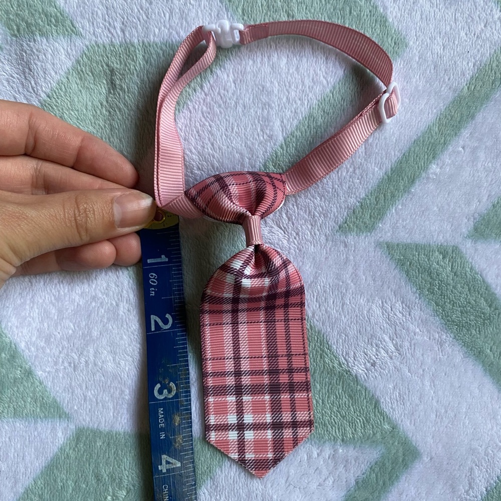 Pink pup tie - Picture 5 of 11